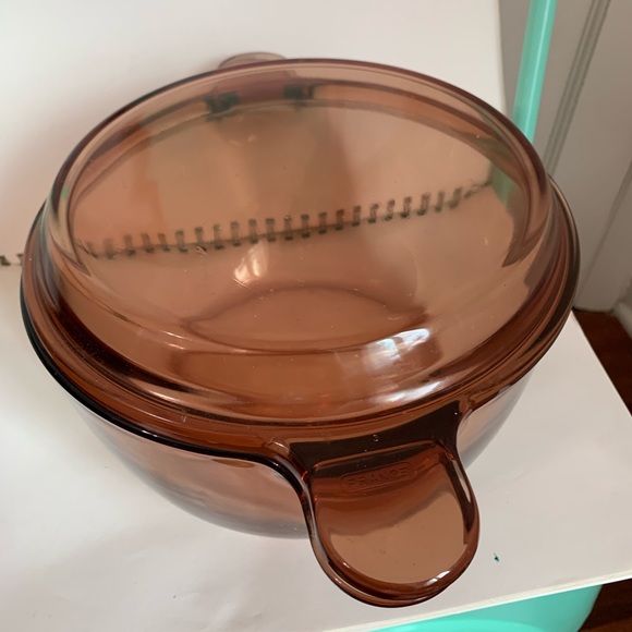 Vintage Vision Ware France Stock Pot Dutch Oven Casserole - Picture 6 of 9